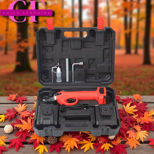 TIJERA DE PODAR ELECTRICA RECARGABLE