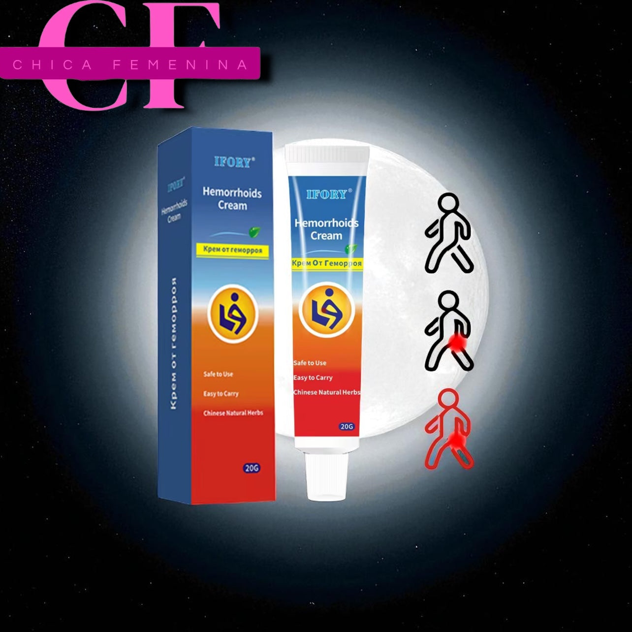 CREMA PARA HEMORROIDE HYCHXCC