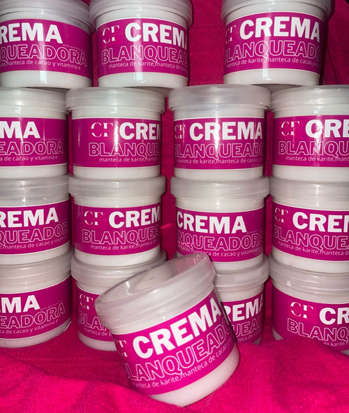 crema blanqueadora