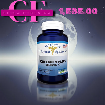 COLAGENO + VITAMINA C EN CAPSULA LIQUIDA X 60
