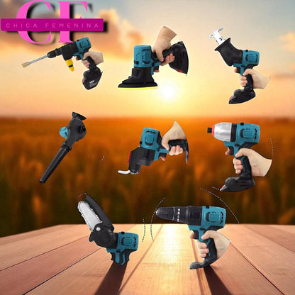 SET DE TALADROS 4 EN 1 AM JBN-10