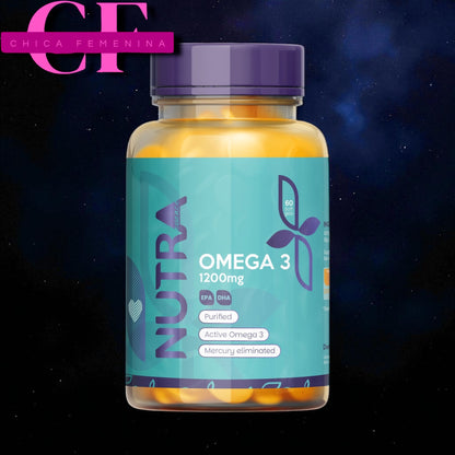 OMEGA 3 1200 MG (BODEGA E) X 60 SOFGEL- LIBRE DE MERCURIO