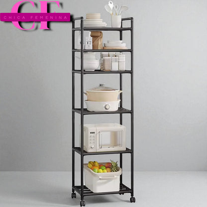 ESTANTE MULTIFUNCIONAL 5 NIVELES CON GANCHO