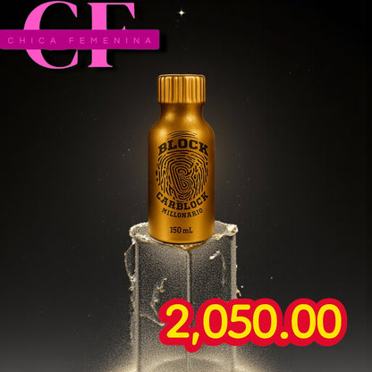 CARBLOCK (BODEGA E) PERFUME PARA AUTO AROMA MILLONARIO