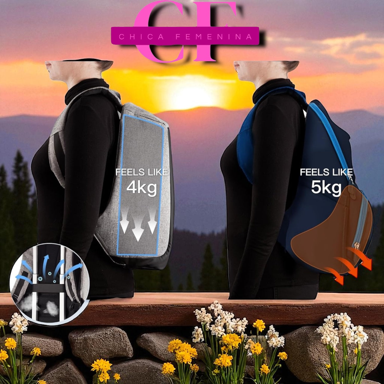 MOCHILA ULTRA LOCK AZUL