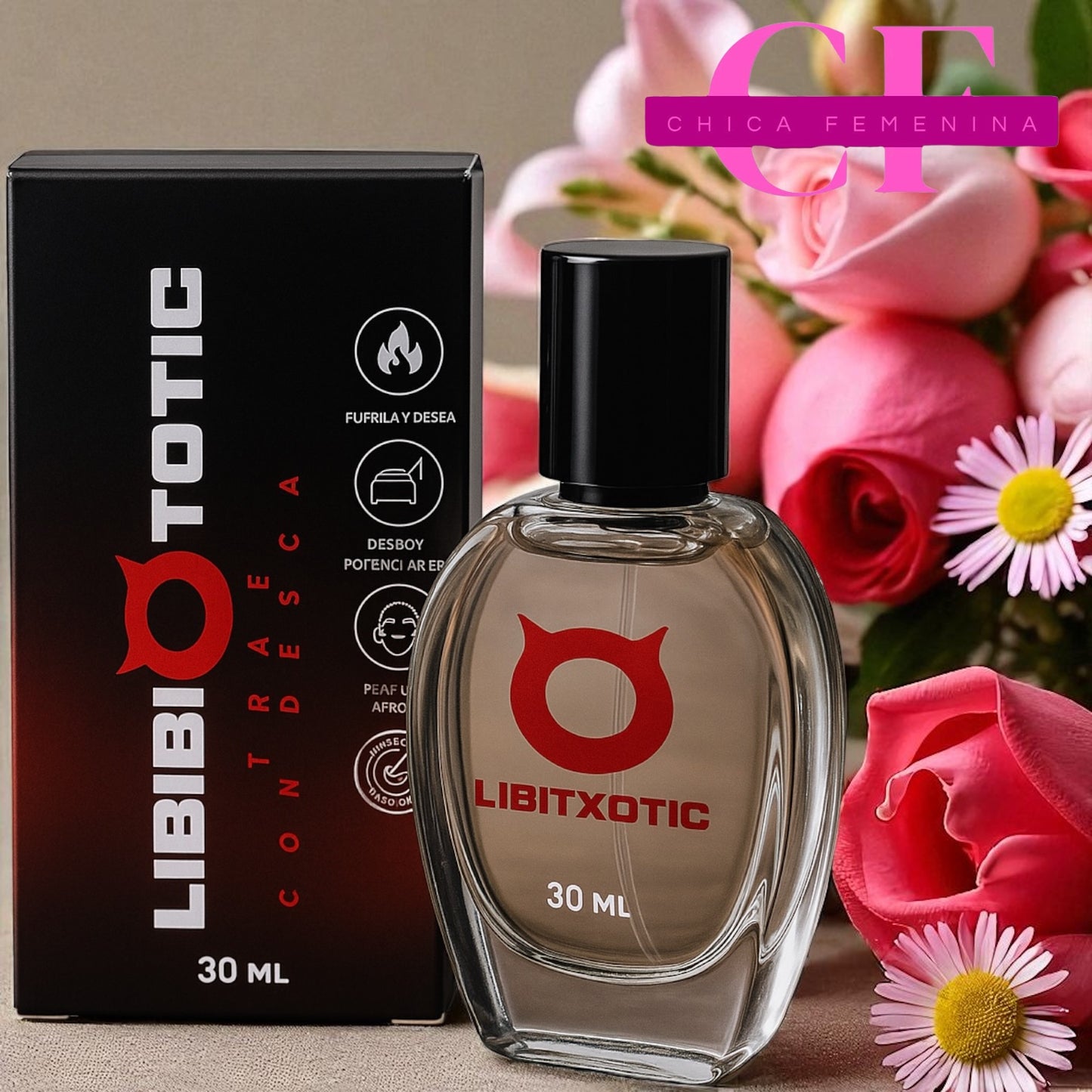 PERFUME DE FEROMONAS LIBIDHOT 2.0 – ATRACCIÓN Y SEDUCCIÓN TODO EL DÍA