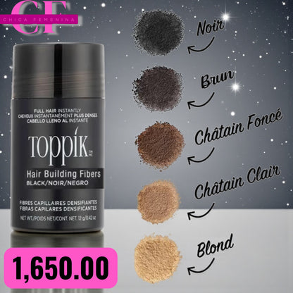 FIBRA CAPILAR + APLICADOR OCULTAR CLAROS EN EL PELO