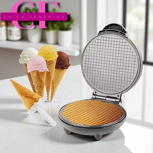 Máquina de conos de desayuno casero, máquina de conos de helado