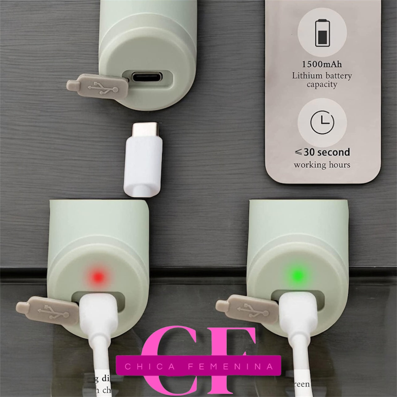 PICADORA ELÉCTRICA D/MANO D/VEGETALES 419G