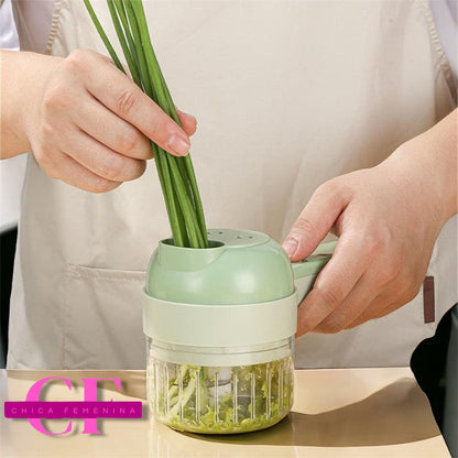 PICADORA ELÉCTRICA D/MANO D/VEGETALES 419G