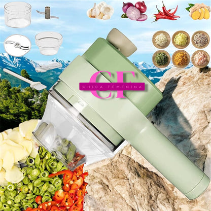 PICADORA ELÉCTRICA D/MANO D/VEGETALES 419G