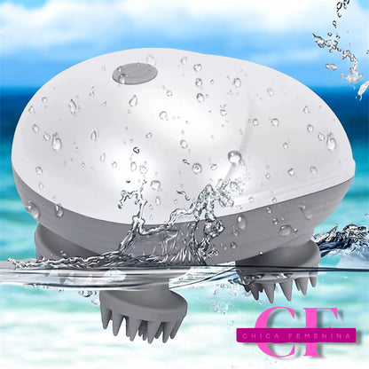 Masajeador De Cuero Cabelludo Eléctrico, Masajeador De Cabeza Portátil Recargable