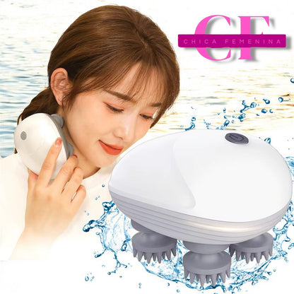 Masajeador De Cuero Cabelludo Eléctrico, Masajeador De Cabeza Portátil Recargable