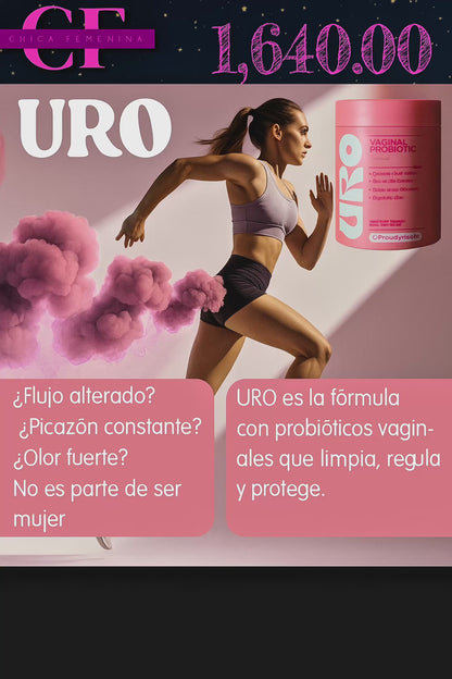 URO VAGINAL PROBIOTICS (BODEGA E) PARA LA SALUD VAGINAL DE LAS MUJERES, EQUILIBRIO DEL PH (Copia)