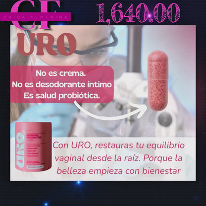 URO VAGINAL PROBIOTICS (BODEGA E) PARA LA SALUD VAGINAL DE LAS MUJERES, EQUILIBRIO DEL PH (Copia)