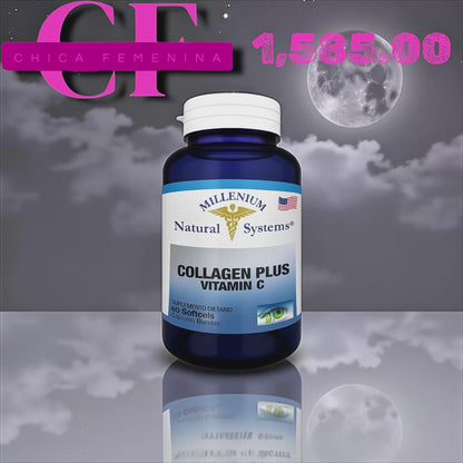 COLAGENO + VITAMINA C EN CAPSULA LIQUIDA X 60