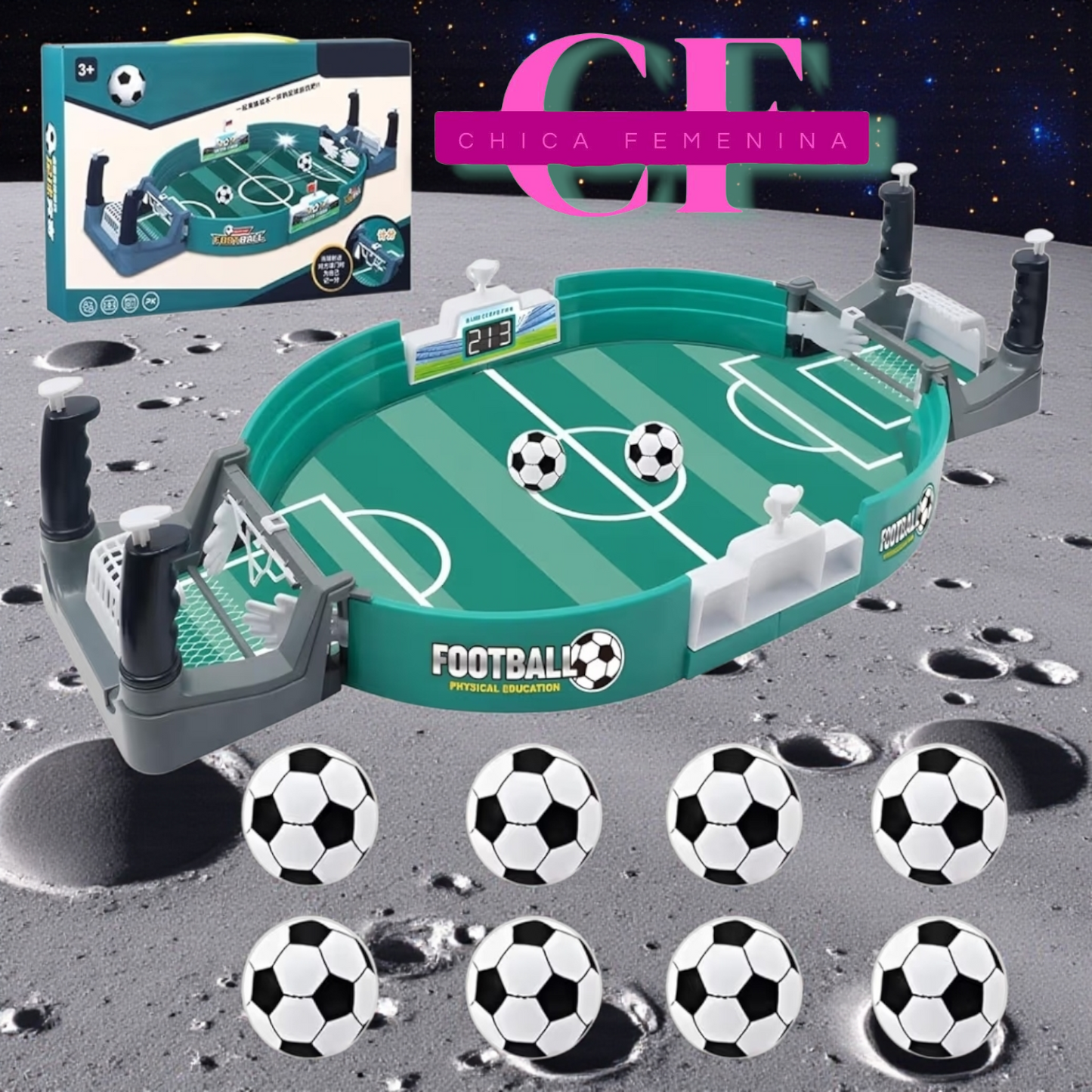 MINI BATALLA DE FÚTBOL PORTÁTIL