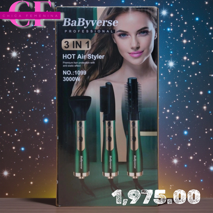 DALING 3 EN 1 – SECADOR Y ESTILIZADOR DE CABELLO MULTIFUNCIONAL