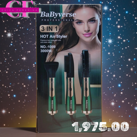 DALING 3 EN 1 – SECADOR Y ESTILIZADOR DE CABELLO MULTIFUNCIONAL