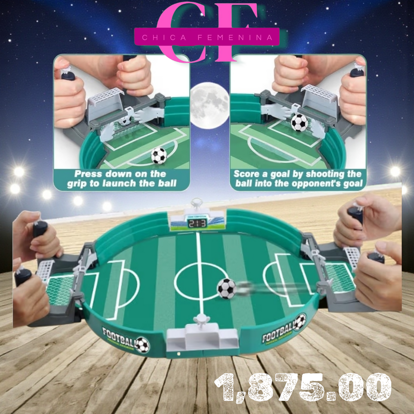 MINI BATALLA DE FÚTBOL PORTÁTIL