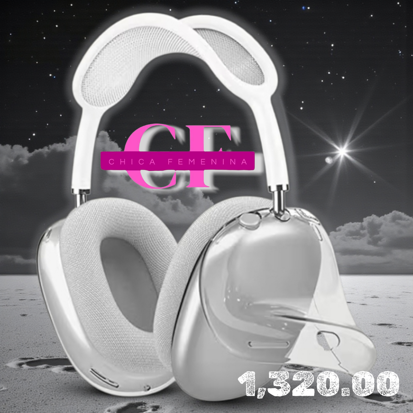 AIR PODS MAX / 1.1 DIADEMA SONIDO - COLOR BLANCO