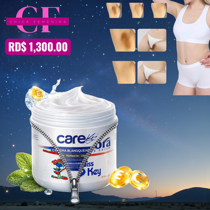 CREMA ACLARADORA 3 EN 1 NUEVA IMAGEN MISS KEY CARE KEY (ACLARA, HUMECTA Y UNIFICA TONO)
