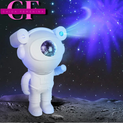 PROYECTOR ASTRONAUTA LUCES DE GALAXIA TRANSFORMA TU ESPACIO
