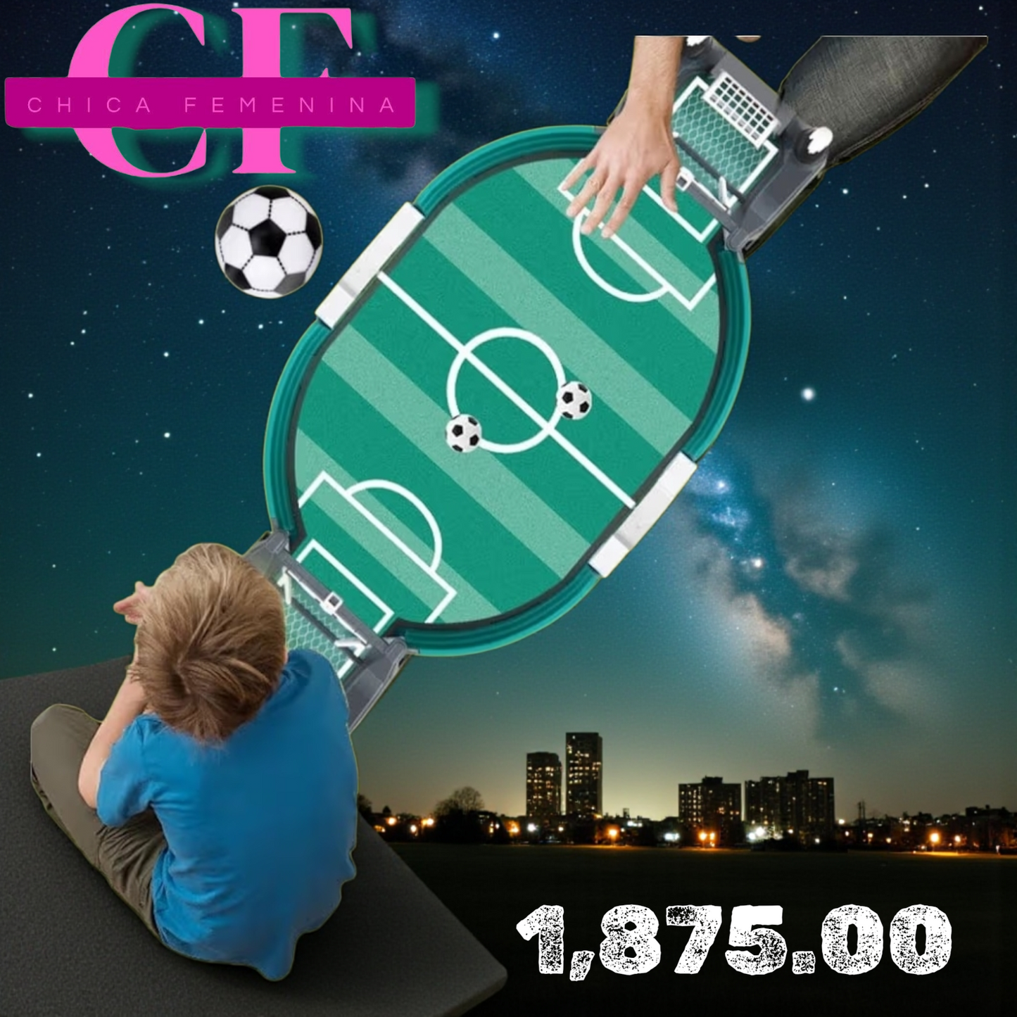 MINI BATALLA DE FÚTBOL PORTÁTIL