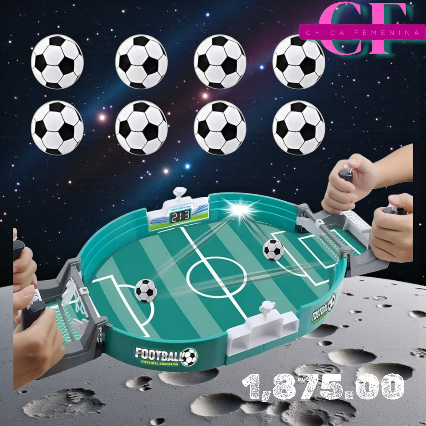 MINI BATALLA DE FÚTBOL PORTÁTIL