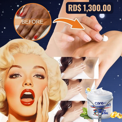 CREMA ACLARADORA 3 EN 1 NUEVA IMAGEN MISS KEY CARE KEY (ACLARA, HUMECTA Y UNIFICA TONO)